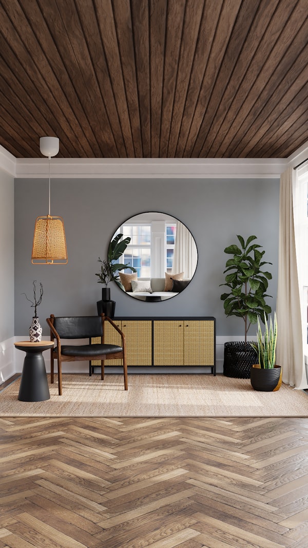 Elegant modern lounge